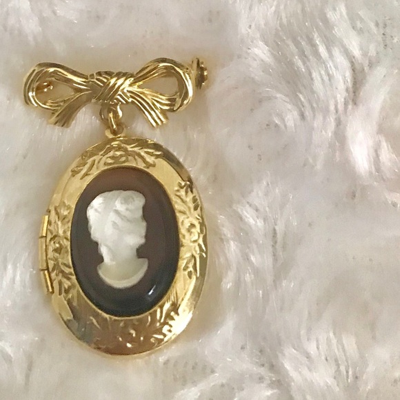 ❤️ Rare Vintage Victorian Cameo Brooch - Picture 8 of 8